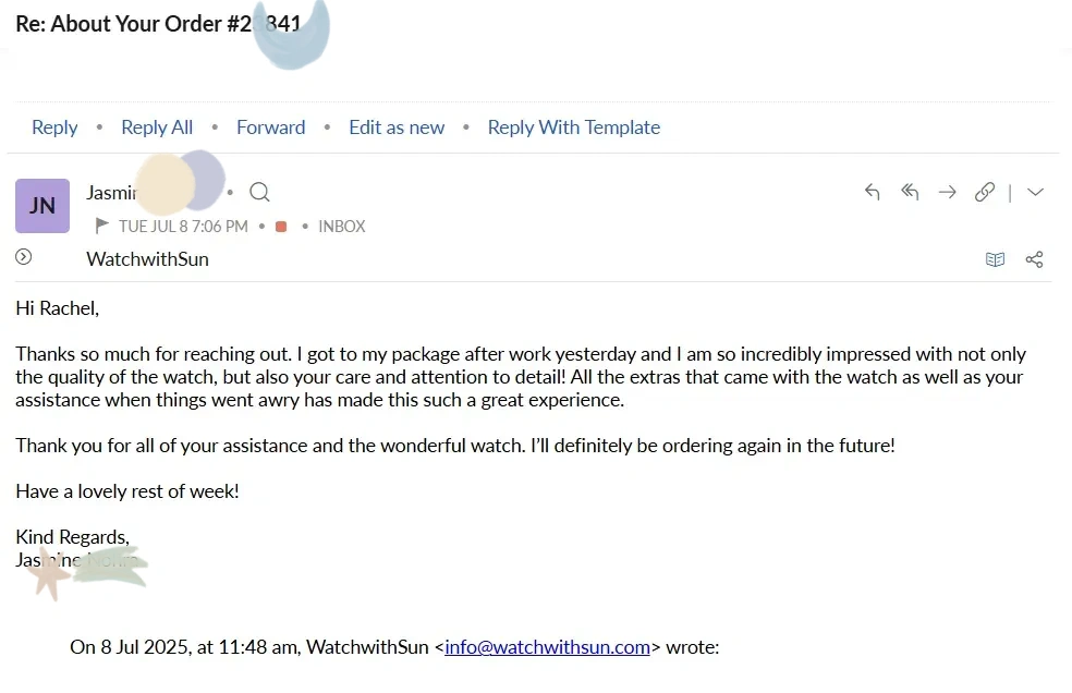 WatchwithSun customer reviews (1)