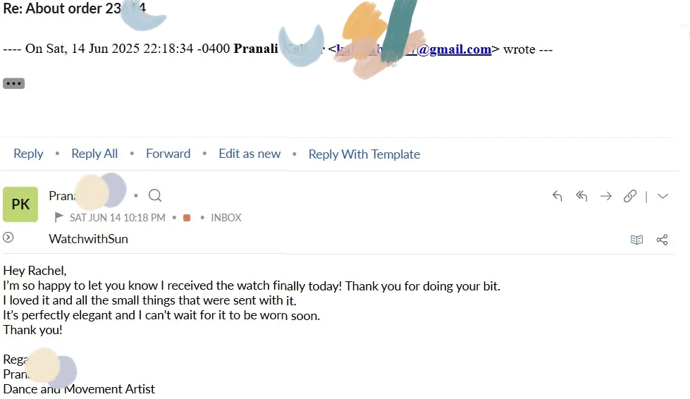 WatchwithSun customer reviews (2)